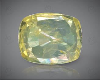 Natural Unheated & Untreated Certified Yellow Sapphire 5.83CTS-6136